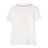 C.P. Company Polo Mezza Manica Tinta Unita per Bambino CNM000 PANNA C.P. COMPANY 