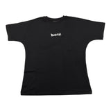DISCLAIMER t-shirt girocollo tinta unita con logo Nero per Bambino 24IDK58217 NERO DISCLAIMER 