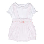 Tartine Et Chocolat Completo 2 Pezzi Salopette-T-Shirts Modello Body per Neonata TY37010 BIANCO TARTINE ET CHOCOLAT 
