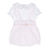 Tartine Et Chocolat Completo 2 Pezzi Salopette-T-Shirts Modello Body per Neonata TY37010 BIANCO TARTINE ET CHOCOLAT 