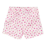 Simonetta Short Einfarbig Blumenmuster Rosa für Baby Mädchen