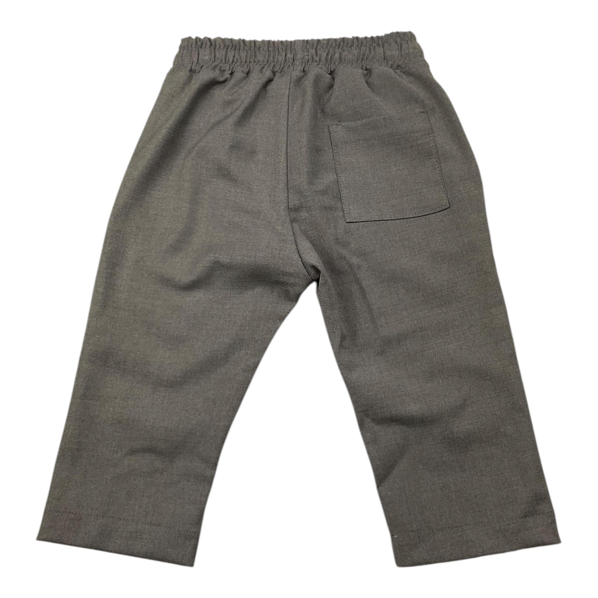 LE BEBE' pantalone tinta unita con elastico in vita Grigio per Neonato LBB5206 GRIGIO LE BEBE' 