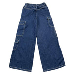 REPLAY jeans tinta unita modello palazzo Blu per Bambina SG9413 BLU REPLAY 