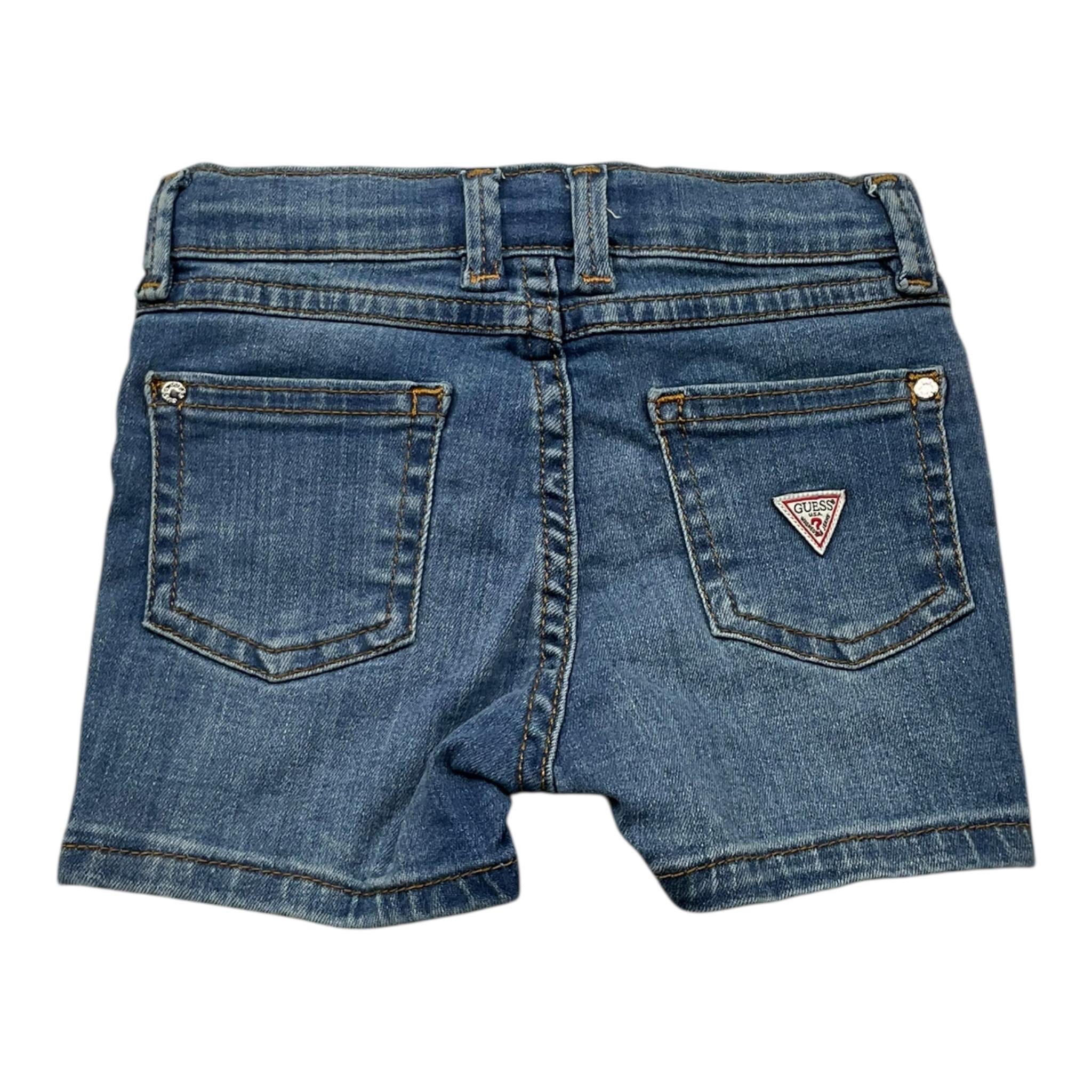 Liu Jo Bermuda Tinta Unita In Denim per Neonato K4RD09D4CA0X BLU GUESS 