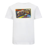 N°21 Einfarbiges Rundhals-T-Shirt mit weißem Aufdruck für Jungen