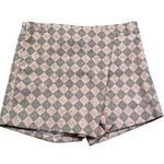 Trussardi Short Fantasia Quadri con Zip per Bambina TGP26057SH ROSA TRUSSARDI 