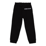 MOSCHINO pantalone tinta unita con elastico in vita Nero per Bambino HUP080 NERO MOSCHINO 