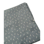 Lalalu' Coperta Tinta Unita con Stampa per Neonato COL20I AZZURRO LALALU' 