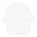 Dou Dou Camicia Tinta Unita Manica Lunga per Bambina DW1A20X BIANCO DOU DOU 