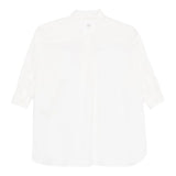 Dou Dou Camicia Tinta Unita Manica Lunga per Bambina DW1A20X BIANCO DOU DOU 