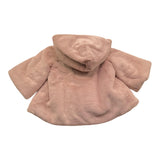 MARLU' pelliccia tinta unita con fiocco Rosa per Neonata IH84042 ROSA MARLU' 