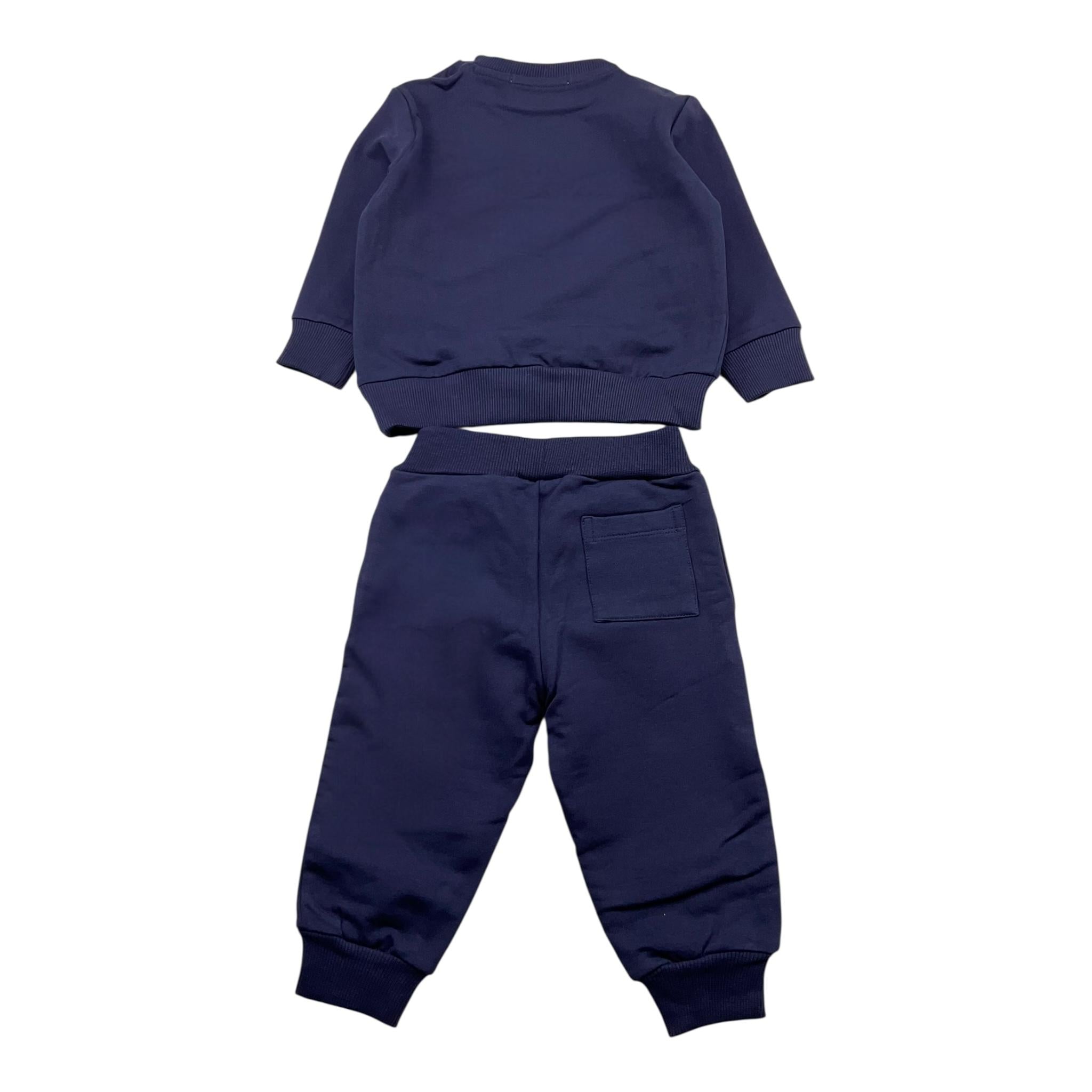 CESARE PACIOTTI completo 2pz felpa-pantalone tinta unita Blu per Neonato COMP5318B BLU CESARE PACIOTTI 