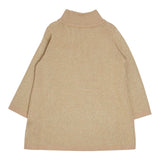 LIU JO abito in maglia collo alto tinta unita con stampa Oro per Bambina KF4071XX ORO LIU JO 