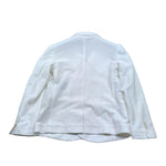 Manuel & Frank Giacca Tinta Unita con Bottoni per Bambino MF6376R BIANCO MANUEL & FRANK 