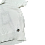 Please Polo Mezza Manica Tinta Unita per Neonato NB01230B73 BIANCO PLEASE 