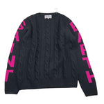 SAINT BARTH maglia girocollo tinta unita con stampa Nero per Bambina MALM001X NERO SAINT BARTH 