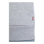 LEVI'S felpa chiusa con cappuccio tinta unita con logo Grigio per Bambino 9E8778X GRIGIO LEVI'S 