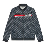 GUESS felpa tinta unita con zip logata Nero per Bambino L4YQ24FL04O NERO GUESS 