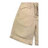 Losan Einfarbige Bermudashorts mit elastischer Taille in Beige für Jungen