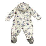 K-WAY eskimo tinta unita con cappuccio e fantasia Bianco per Neonato K71381W BIANCO K-WAY 