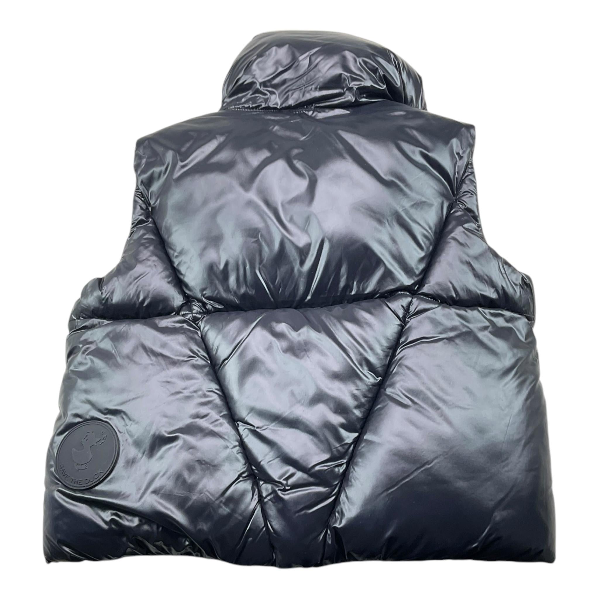 SAVE THE DUCK giubbino modello smanicato tinta unita Nero per Bambino J81842G NERO SAVE THE DUCK 