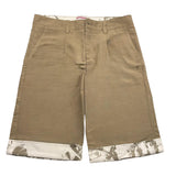 Cesare Paciotti Bermuda Einfarbig Mit Verstellbarer Taille Beige Für Jungen