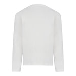 SAINT BARTH shirt girocollo tinta unita con brillantini Bianco per Bambina PENN001 BIANCO SAINT BARTH 