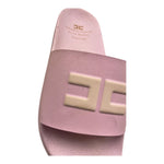 Elisabetta Franchi Ciabatte Tinta Unita con Logo per Bambina F4A0E0312 ROSA ELISABETTA FRANCHI 