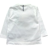 Trussardi Shirt Girocollo Tinta Unita con Logo per Neonato TIP2606TS BIANCO TRUSSARDI 