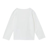 LIU JO shirt girocollo tinta unita con stampa brillantinata Panna per Neonata KF4065XX PANNA LIU JO 