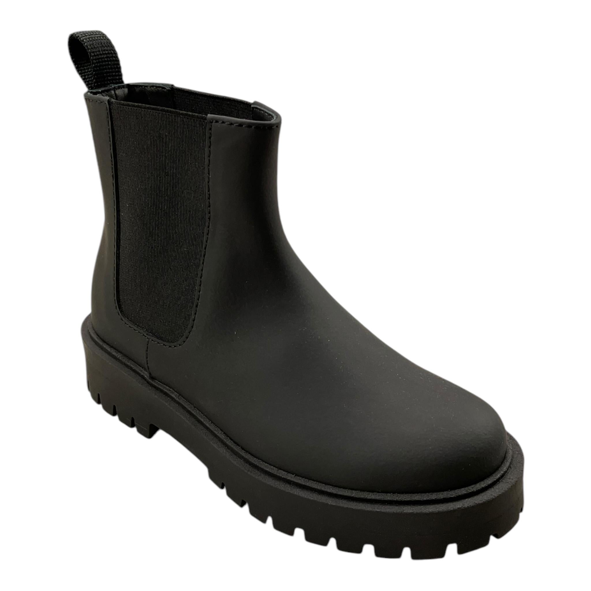 IL GUFO stivale tinta unita in gomma Nero per Bambina G408 NERO IL GUFO 