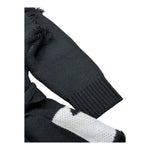 PATRIZIA PEPE cardigan tinta unita con frange Bianco/nero per Bambina 7K0045X BIANCO/NERO PATRIZIA PEPE 