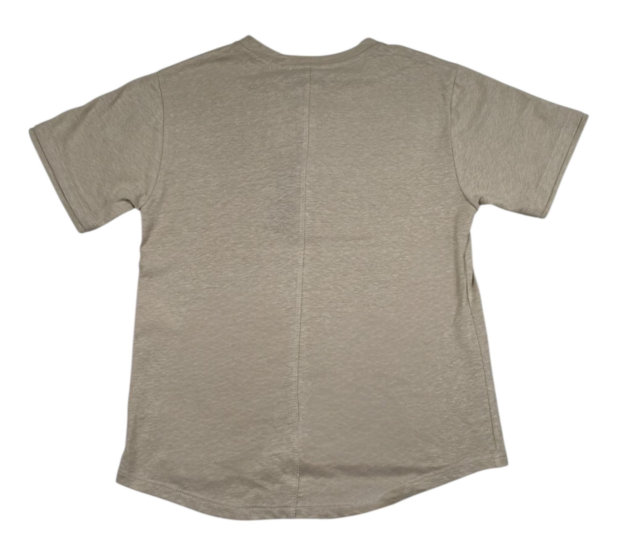 Paolo Pecora T-Shrit Girocollo Tinta Unita per Bambino PP4366 BEIGE PAOLO PECORA 