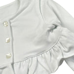 Babyvip Coprispalle Tinta Unita con Bottoni per Neonata T7852 BIANCO BABYVIP 