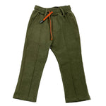NEVER TOO pantalone tinta unita cn elastico in vita Verde per Bambino NT2153NJ VERDE NEVER TOO 