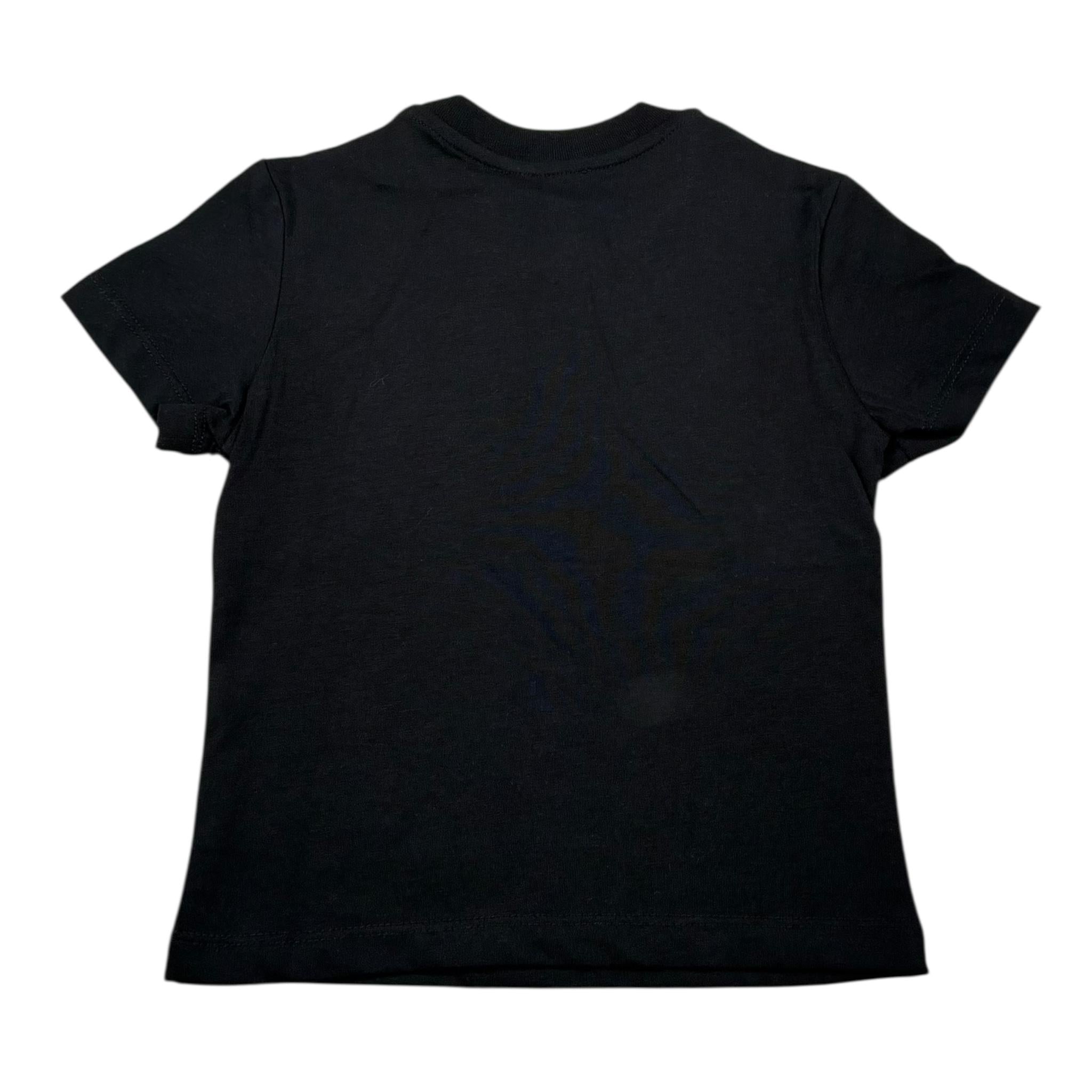 Patriot T-Shirt Girocollo Tinta Unita con Taschino per Neonato 00212 NERO PATRIOT 