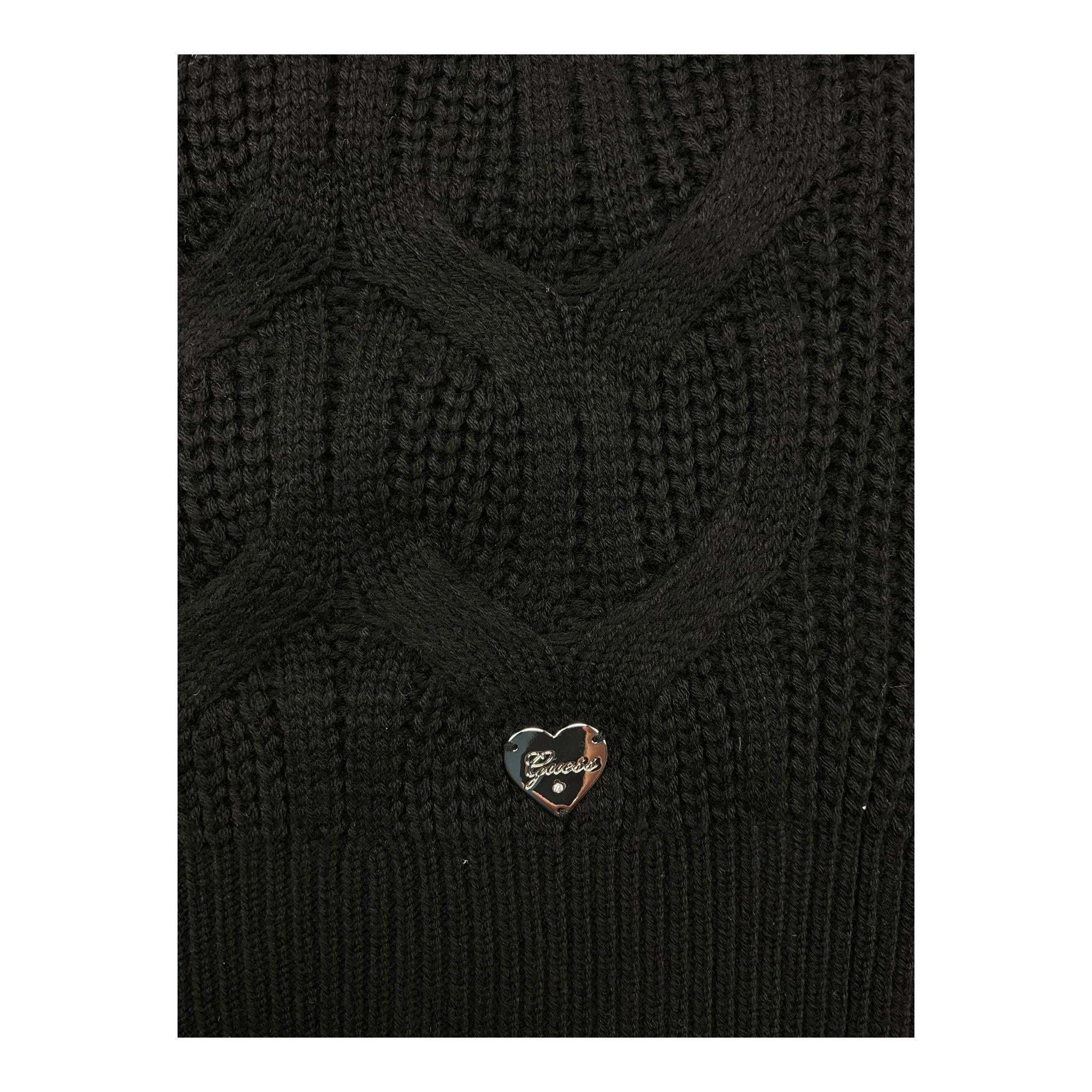 GUESS gonna tinta unita con elastico in vita Nero per Bambina J4BD09Z37L1 NERO GUESS 