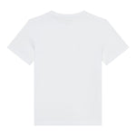 Calvin Klein T-Shirt Girocollo Tinta Unita con Stampa per Bambino IU0IU00624 BIANCO CALVIN KLEIN 