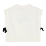 Philosophy Maglia Girocollo Tinta Unita con Logo per Bambina I9E308XX BIANCO PHILOSOPHY 