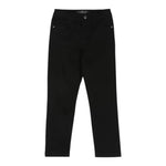 JOHN RICHMOND jeans tinta unita con stampa Nero per Bambina RGA24130JEXXX NERO JOHN RICHMOND 