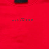 JOHN RICHMOND felpa girocollo tinta unita con stampa Rosso per Bambino RBA24110FE ROSSO JOHN RICHMOND 