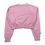 Fun & Fun Cardigan Tinta Unita con Bottoni per Bambina FNBSW14252 ROSA FUN & FUN 