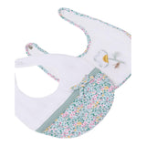 Mayoral Set Bavetta Tinta Unita con Stampe per Neonata 9875 BIANCO MAYORAL 