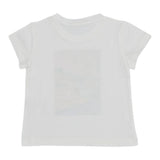 Liu Jo T-Shirt Girocollo Tinta Unita con Stampa per Bambina KA4133 BIANCO LIU JO 