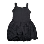 Lu Lu By Miss Grant Abito Tinta Unita per Bambina LL3400 NERO LU LU BY MISS GRANT 
