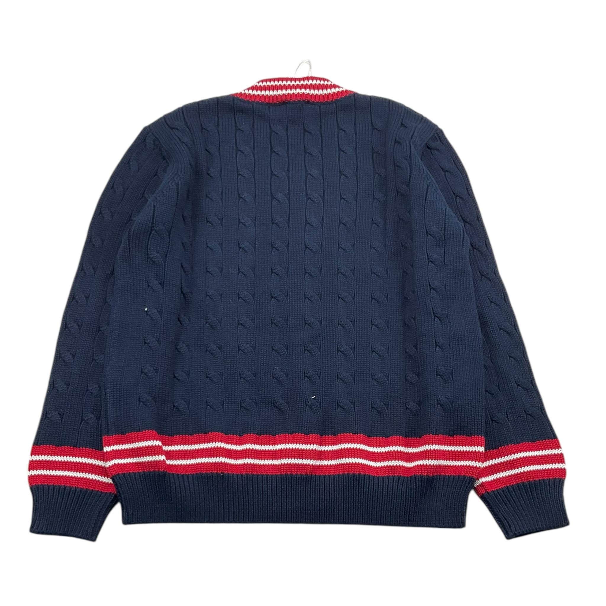 IL GUFO maglia tinta unita con profili in contrasto Blu per Bambino A24MA467EM109 BLU IL GUFO 