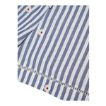 Max&Co. Short Tinta Unita con Fantasia A Righe per Bambina MX0121X BIANCO/BLU MAX&Co. 