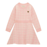 GUESS abito girocollo tinta unita logato Rosa per Bambina K4BK20Z3K10 ROSA GUESS 