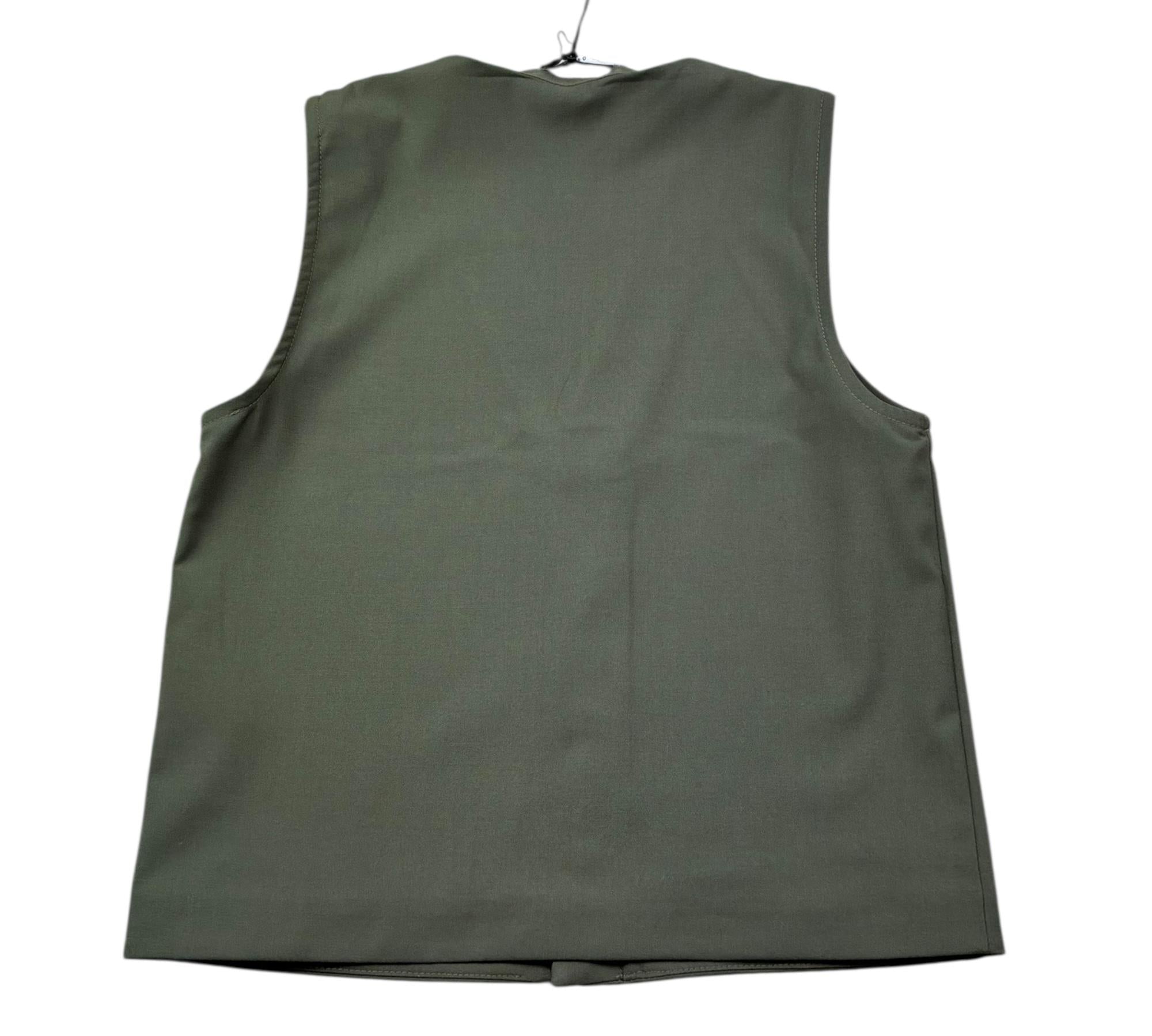 Paolo Pecora Gilet Tinta Unita per Bambino PP4205 VERDE PAOLO PECORA 