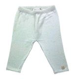 Bamboom+Babies Einfarbige Hose mit elastischer Taille Hellblau für Neugeborene